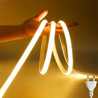 Tira De Luz LED COB Flexible Y Impermeable Alta Brillo 220V Para Iluminación De Cocina Dormitorio Exterior 3000K 6000K - details 1