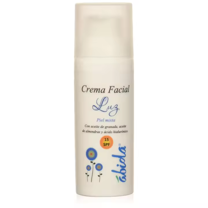 ABIDA CREMA FACIAL LUZ PIEL MIXTA SPF15 50 ML - 1