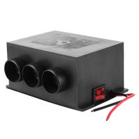 Calentador De Coche Compacto 12V 3 Agujeros 600W-800W Calentamiento Rápido Invierno Eliminador De Escarcha Silencioso Accesorios De Auto - details 7