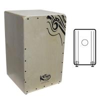 Cajón Flamenco Katho Percusión Etniko Natural – Tapa de Abedul, Diseño Exclusivo y Afinación Exterior - details 1
