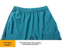 Pantalones Deportivos Casuales De Seda De Hielo Para Hombres Alta Calidad Absorción De Sudor Secado Rápido Para Running Fitness Natación Playa - details 22