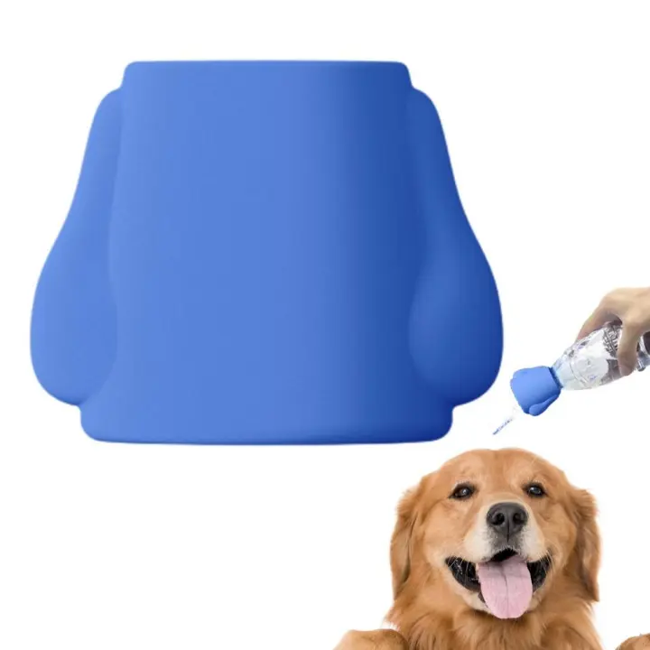 Cubierta De Ducha Portátil Para Botella De Agua Universal Cabezal De Ducha Para Perros Accesorio De Riega De Silicona Para Mascotas - 1