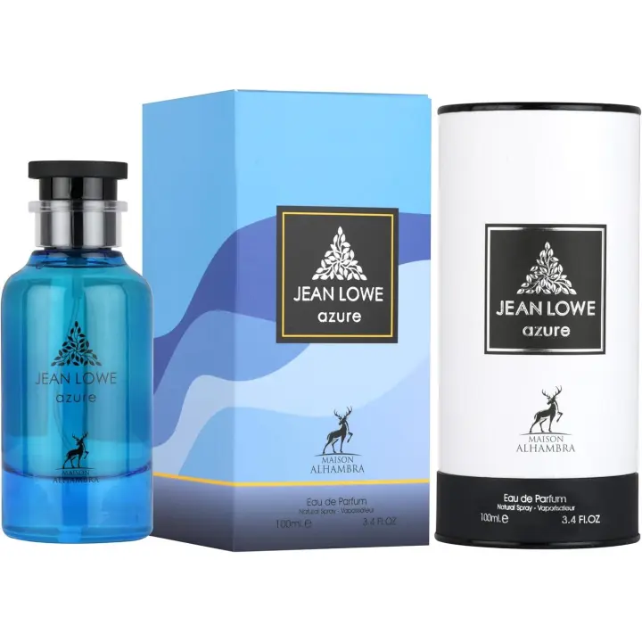 Jean Lowe Azure 100ml, Perfume Árabe de Larga Duración, Eau da Parfum - 1