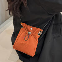 Bolso De Hombro Casual Versátil Mini Bolsa Para Teléfono Color Sólido Estilo Simple Bolsa Cruzada De Almacenamiento Material De Nylon - details 8