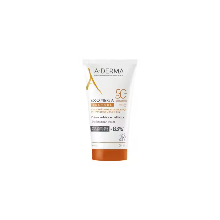 Aderma Exomega Protector solar emoliente SPF50+ - 1