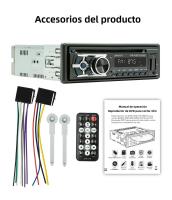 BQCC 1 Din Car DVD Player Con BT USB FM Radio AUX TF Play Protección De Potencia Ajuste De Sonido EQ Control Remoto Estéreo De Coche - details 14