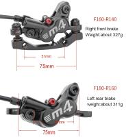 Freno De Disco Hidráulico Para Bicicleta MTB Con 4 Pistones Y Pastillas De Freno De Resina Compatible Con Rueda De 800/1400 - details 4