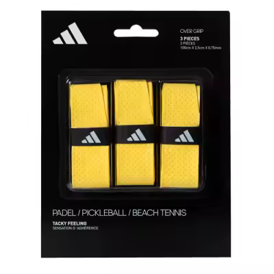 Pack 3 Overgrips Adidas Amarillos - 1