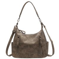 Bolso Bandolera De Lujo Para Mujer Diseñador Oblique Capacidad Grande Retro PU Mate Bolso De Hombro Single Estilo Bohemio - details 26