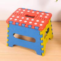 silla plegable pequeña de plástico para niños, adecuada para uso en interiores y exteriores (cualquier color) - details 2