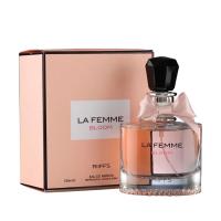 Perfume arabe de mujer La Femme Bloom Riffs 100ml, Fragancia femenina afrutada, fresa, cítrica, Colonia de mujer fresca y ligera oriental NOVEDAD - details 0