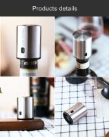 Apertura De Botellas Eléctrica Circle Joy Smart Acero Inoxidable Parar El Vino Decantador De Vino Tinto Corcho De Vino Para Fiesta Navidad Familia - details 23