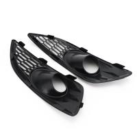 Areyourshop Par De Cubiertas De Faros Antiniebla Negras Brillantes Para Ford Fiesta 2013-2017 C1BB15A298AA C1BB15A299AA Accesorios De Coche - details 5