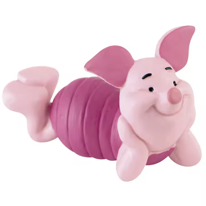 Figura Piglet Winnie The Pooh Disney 5cmFigura  Coleccionable - Idea de Regalo- Mercancia Oficial - Juguetes para Niños y Adultos - Movies Fans - Muñeco para Coleccionistas y Exposición - 1