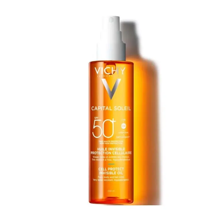 Vichy Capital Soleil Aceite Invisible Protección Solar Corporal 200 ML - 1