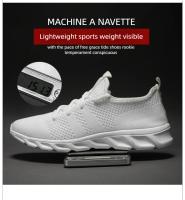 Zapatos De Deporte Casuales Para Hombre Transpirables Ligeros Con Suela Suave Comodidad Outdoor Running Moda Estudiante Malla Tamaños Grandes Zapatillas - details 13
