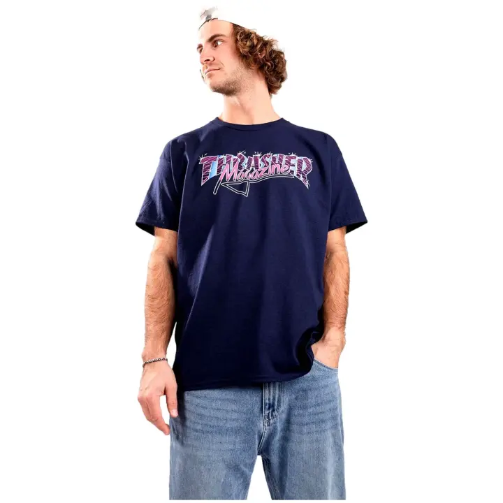 Camiseta Thrasher en color Azul - 1