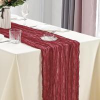 10Pcs Telar De Queso Boho Gauze Romántico Para Mesa 40x270cm Ideal Para Bodas Cumpleaños Y Fiestas De Enlace - details 13