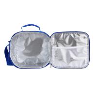BOLSA ALMUERZO 23X22X13.5CM RPET AISLAMIENTO ALUMINIO NEGRO / AZUL OUTDOOR BE - United Colors Of Benetton - details 8