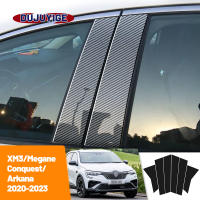 Cubierta De Columna De Pared Del Ventanal En Fibra De Carbono Para Renault XM3 Megane Conquest Arkana 2020-2023 Adorno De Puerta Y Ventana - details 1
