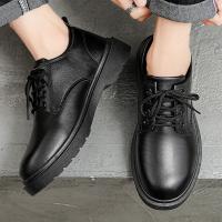 Zapatos Casuales Para Hombre De Cuero Transpirables Con Cordones Hechos a Mano Clásicos De Negocios Moccasins Planos Para La Venta Caliente - details 24