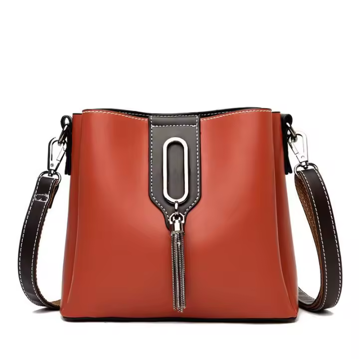 Bolsos de Mano para Cube Bolso Señoras Tote Cuero Impermeable Bolso Bandolera para Trabajo Viaje Use Diary - 1