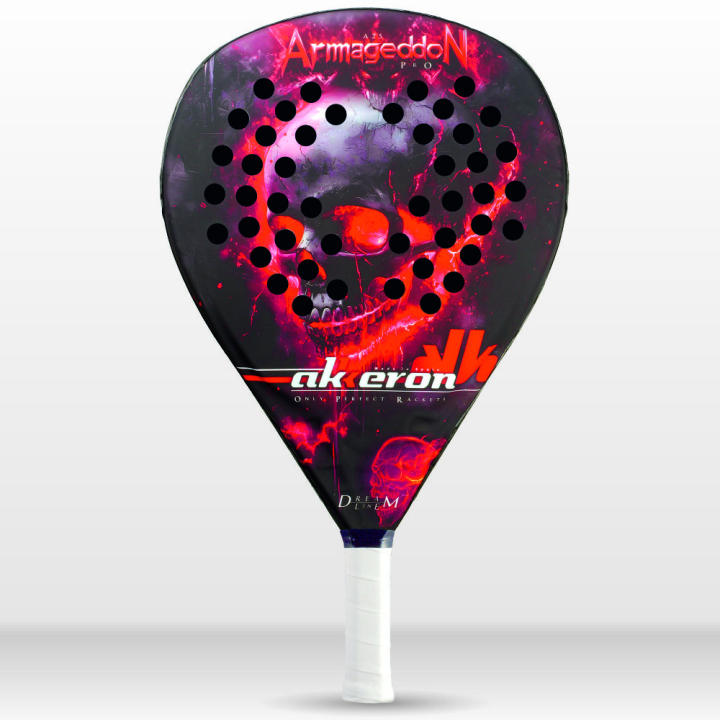 Pala de Pádel Akkeron Armageddon A25 – Potencia y Resistencia | Marco Carbon Frame | 350-375g