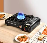 Horno portátil para exteriores tipo camping gas, estufa de butano para parrillas y fondue en exteriores, con funciones de cocina doméstica a gas (estufa de butano) - details 0