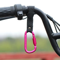 Gancho Para Manillar De Bicicleta Y Scooter Eléctrico Gancho Anterior De Aluminio Negro Clip Sin Perforación Para Manillar De Motocicleta - details 10