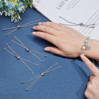 Cadena De Extensión Para Pulsera Ajustable De Acero Inoxidable 10 Piezas 9-1/2"(24cm) Con Terminales De Bola Para Mujer - details 2