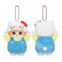 Llavero De Peluche Kawaii Mofusand Hello Kitty Y Kuromi 10-12cm Anime Colgante Para Mochila Sanrio Para Adultos Y Adolescentes - details 9