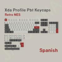 Teclas Retro NES PBT Material Dye-Sub Para Teclado Mecánico Con Layout ISO ANSI XDA Set Grande Adecuado Para Jugadores Y Amantes De La Retrocomputación - details 10