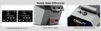 Creality Space Pi Caja Secadora de Filamento para Impresora 3D, calentamiento por aire caliente PTC de 360 grados, temporizador de 48 horas, pantalla táctil LCD, Tecnología de Calentamiento PTC Avanzada, Configuración con Un Solo Tecla para Filamentos - details 10