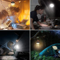 Lanterna De Camping LED Recargable De Alta Potencia Con Base Magnética Y Modos Trípode Para Exteriores Emergencias Senderismo - details 4