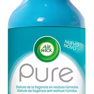 Air Wick Aerosol Ambientador Pure Frescor de Ropa limpia flor 250 ml - 1