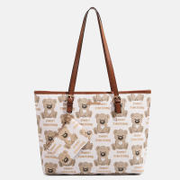 Bolso De Hombro Para Mujer 2024 Estilo Europeo Y Estadounidense Nueva Moda Satchel Nylon Lining Material PU Principal Color Cross Pattern - details 9