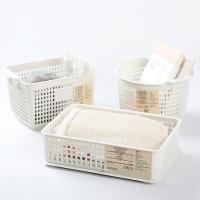 Cesta De Almacenamiento Para Escritorio Ecológica De Plástico Para Snacks Juguetes Y Artículos Domésticos Caja De Almacenamiento Para Cocina Baño Sala De Estar - details 1