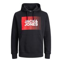 Jack & Jones hombre Sudadera con Capucha y bolso frontal, Logo Estampado, Moda Casual Informal Otoño Invierno REF 233599 - details 6