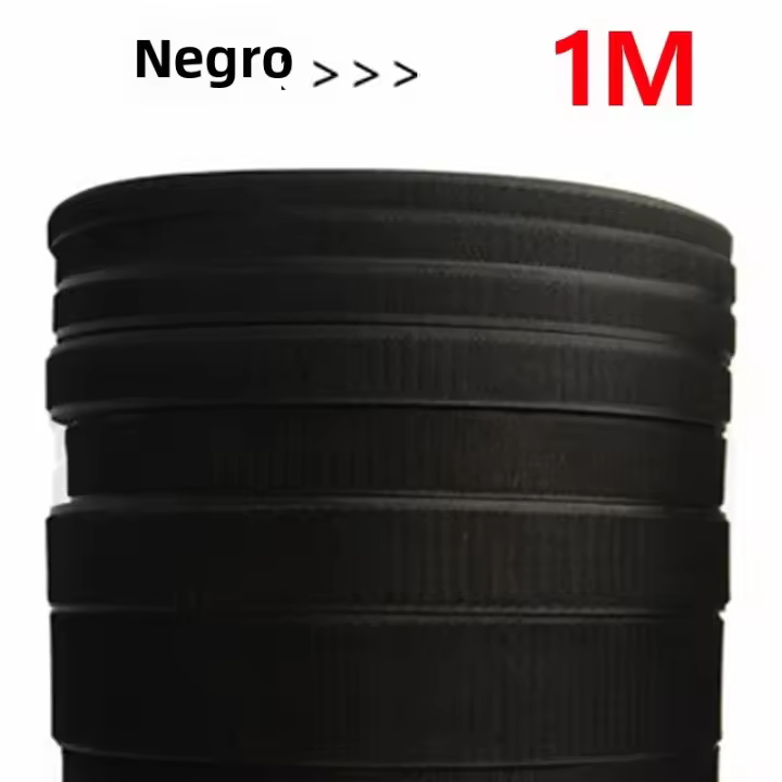 Cinta De Velcro Para Costura 1-25M No Adhesiva Ganchos Y Anillas De Nylon Para DIY Accesorios 20/25/30/50mm Para Ropa Bolsos Y Zapatos - 1