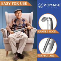 Cremallera Para Zapatos De Acero Inoxidable Extra Larga 42cm Manija Delgada Para Seniores Hombres Mujeres Auxiliar De Calzado - details 1