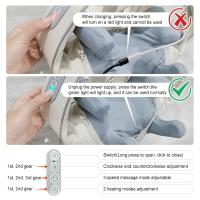 Masajeador Eléctrico para Cuello con Calor - Masajeador 5D Para Cuerpo Inalámbrico brinda una sensación de relajación inmediata. - details 0
