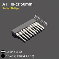 Juego De Puntas De Destornillador Magnético 1/4'' Hex S2 Acero Multifuncional Antideslizante Phillips Slotted Torx Hex Head Herramientas Manuales - details 6