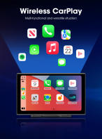 Reproductor Multimedia Portátil De 10 Pulgadas Para Coche Con Pantalla Táctil Universal Carplay Android Auto Display Para Apple CarPlay - details 12