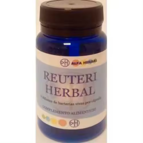 Alfa Herbal Reuteri Herbal 20Cap. Refrigeracion - 1
