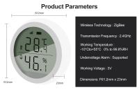 ZEXEF Termómetro Inteligente ZigBee Tuya Para Interior Con Sensor De Temperatura Y Humedad Y Pantalla LCD Control Por APP Y Voz Alexa Google Home - details 11