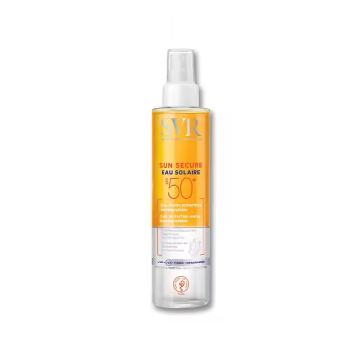 SVR Sun Secure Agua Solar SPF50+ 200ml - Protección Solar Bifásica Muy Alta y Respetuosa con el Medio Ambiente - 1