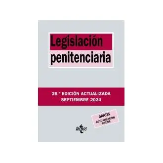 Libro Legislación penitenciaria Editorial Tecnos Tecnos - 1