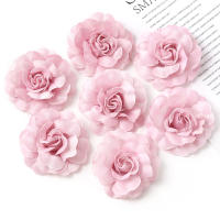10Pcs Rosas Artificiales De 5cm Para Decoración De Navidad Y Bodas Accesorio De Regalo Para Artesanías Y Wreaths - details 2