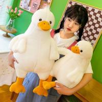Peluche De Pato Divertido Para Niños Y Novias Regalo De Cumpleaños Suave Almohada Sofá En Tamaño 37/50/55/90/130CM Unisex - details 0