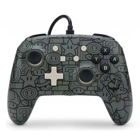 PowerA Enhanced Con Cable Mando Controller para Nintendo Switch - Power-Up Mario - 1
